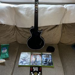 Guitar Hero Bundle For Xbox 360
