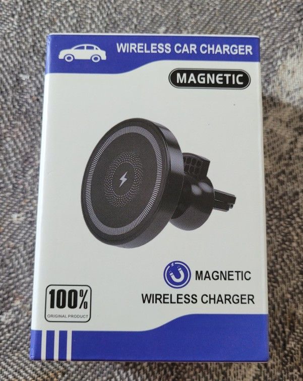 Brand New Magnetic Wireless Car Charger 