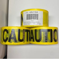 Caution Tape (3 Rolls)
