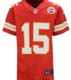 NIKE PAT MAHOMES KANSAS CITY CHIEFS GAME JERSEY BOYS XL