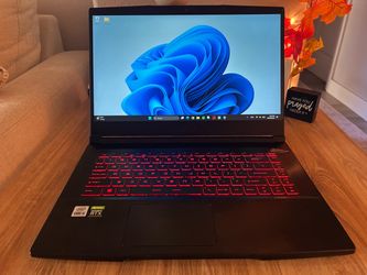 MSI GF65 Thin 10UE 15.6in-10500H 8GB RTX 3060 477GB SSD W11