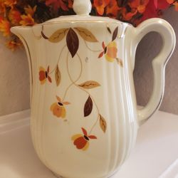 Hall's Superior Jewel Autumn Leaf Collection Coffee  Pot