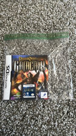 Nintendo ds🧩 Puzzle🧩 Quest galactrix game and manual tested and working in excellent condition also scratch free