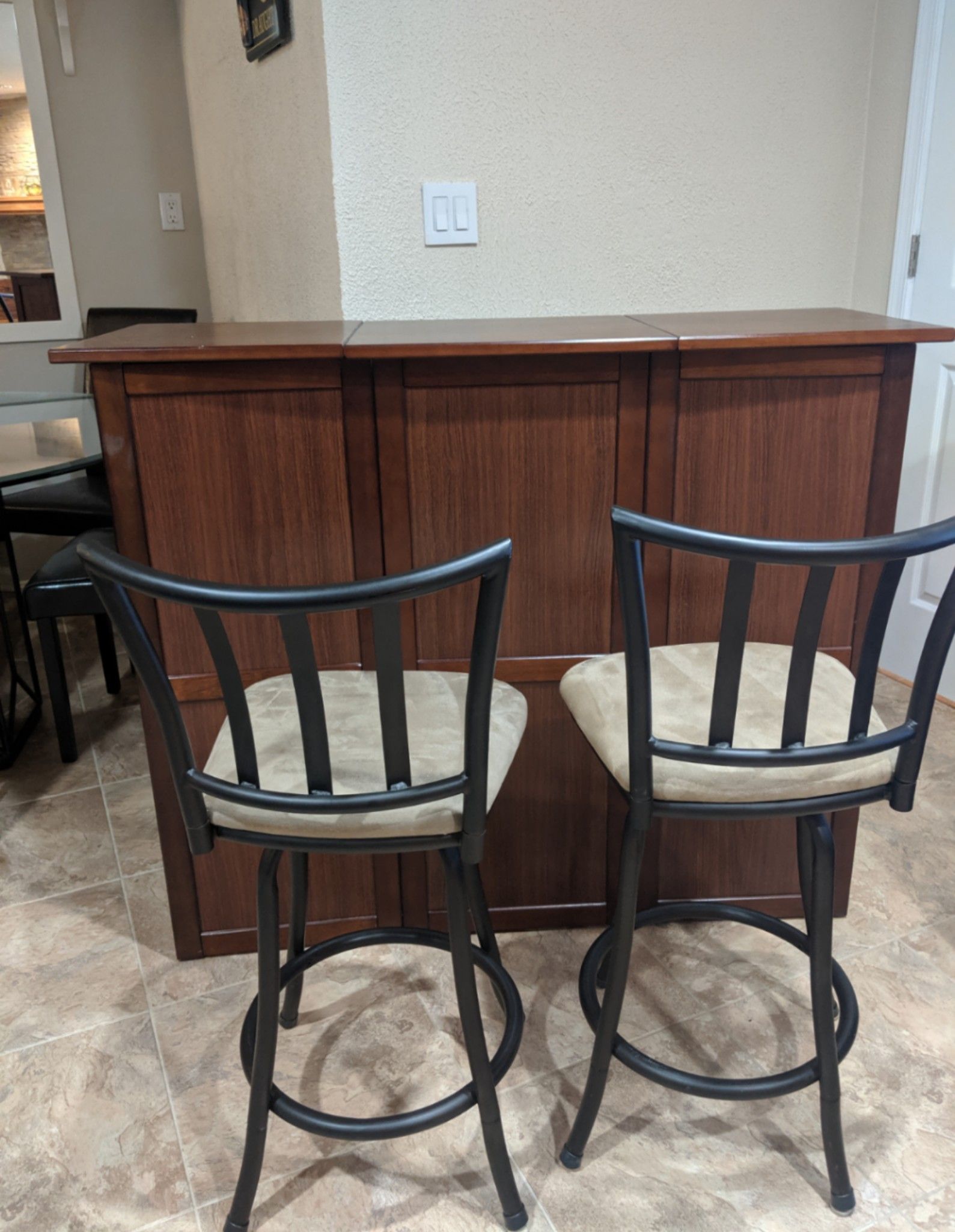 Bar Table with Storage