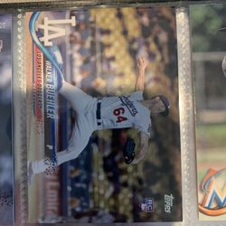Walker Buehler Topps Rookie Card