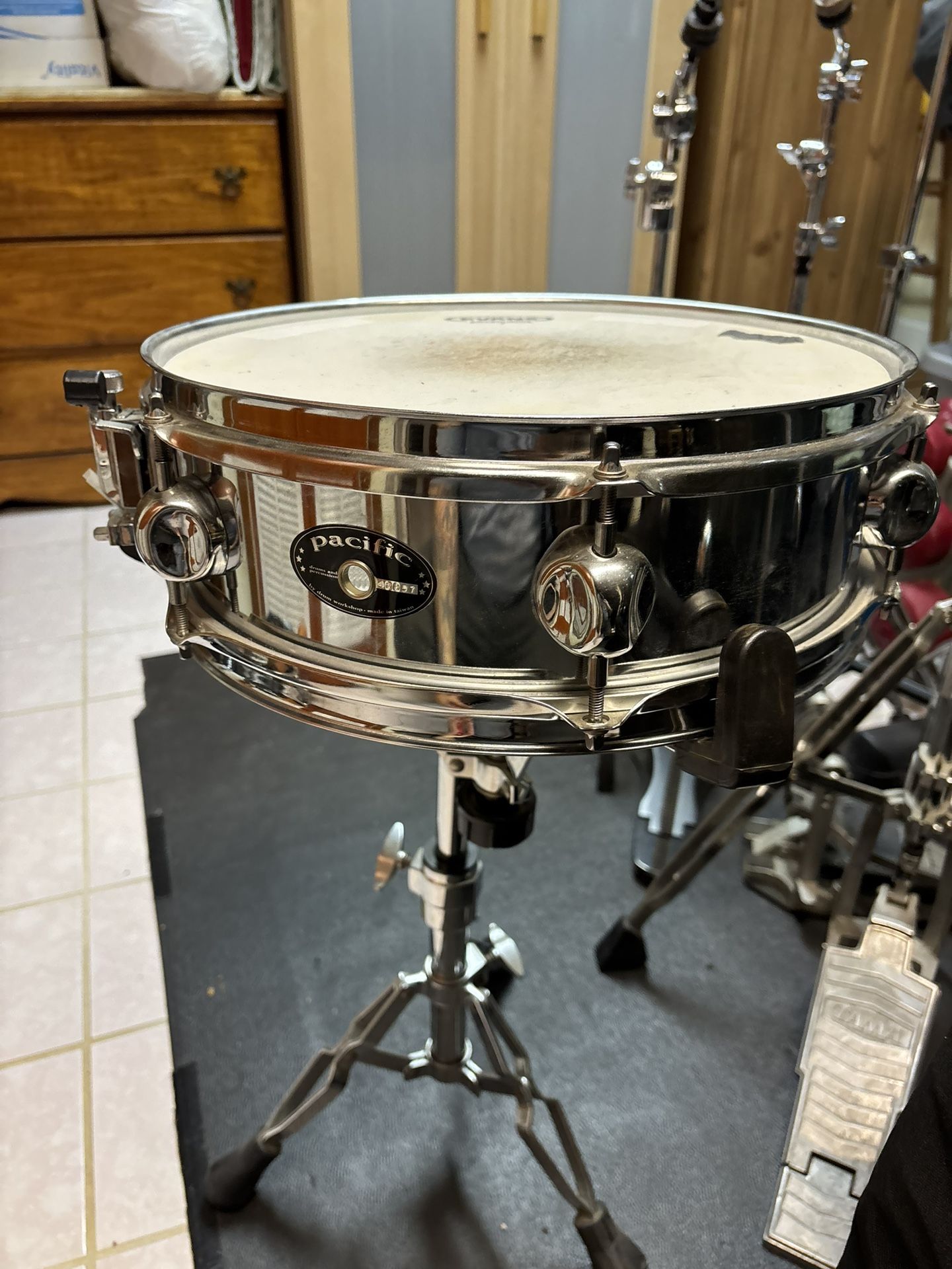 Pacific 4x13 Snare Drum