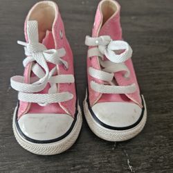 Pink Toddler Converse 