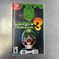 Switch Luigi’s mansion three game