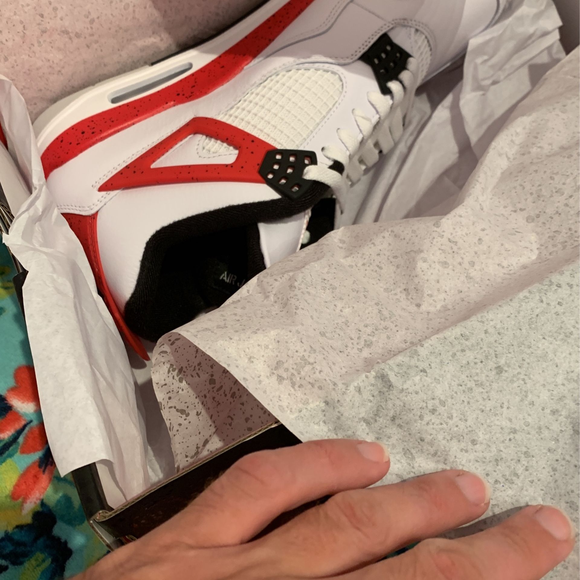 Red Cement 4s Size 10.5 Deadstock