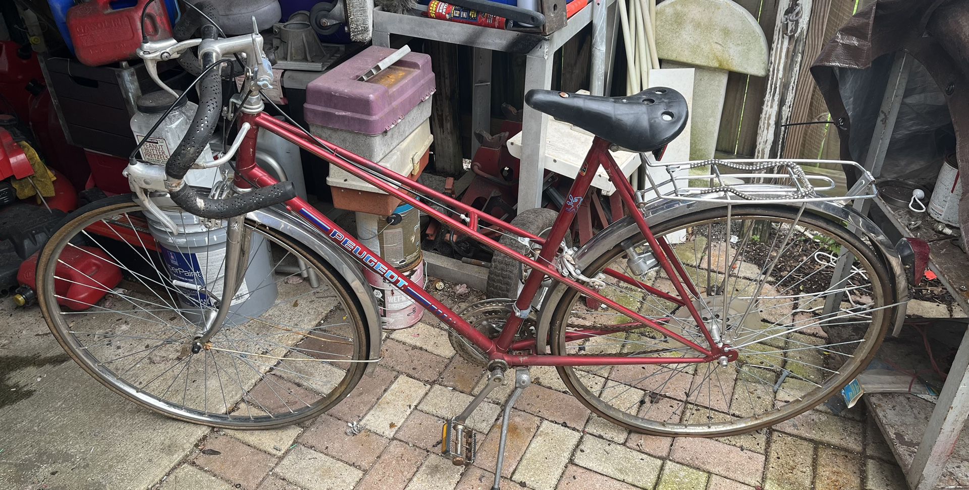Vintage Peugeot 10 Speed Bike