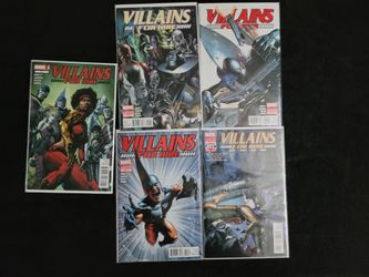 Marvel Villains for Hire Complete Comic Set (0.1 & #1-4)