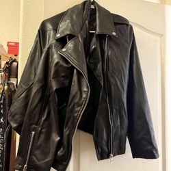 Black Leather Jacket 