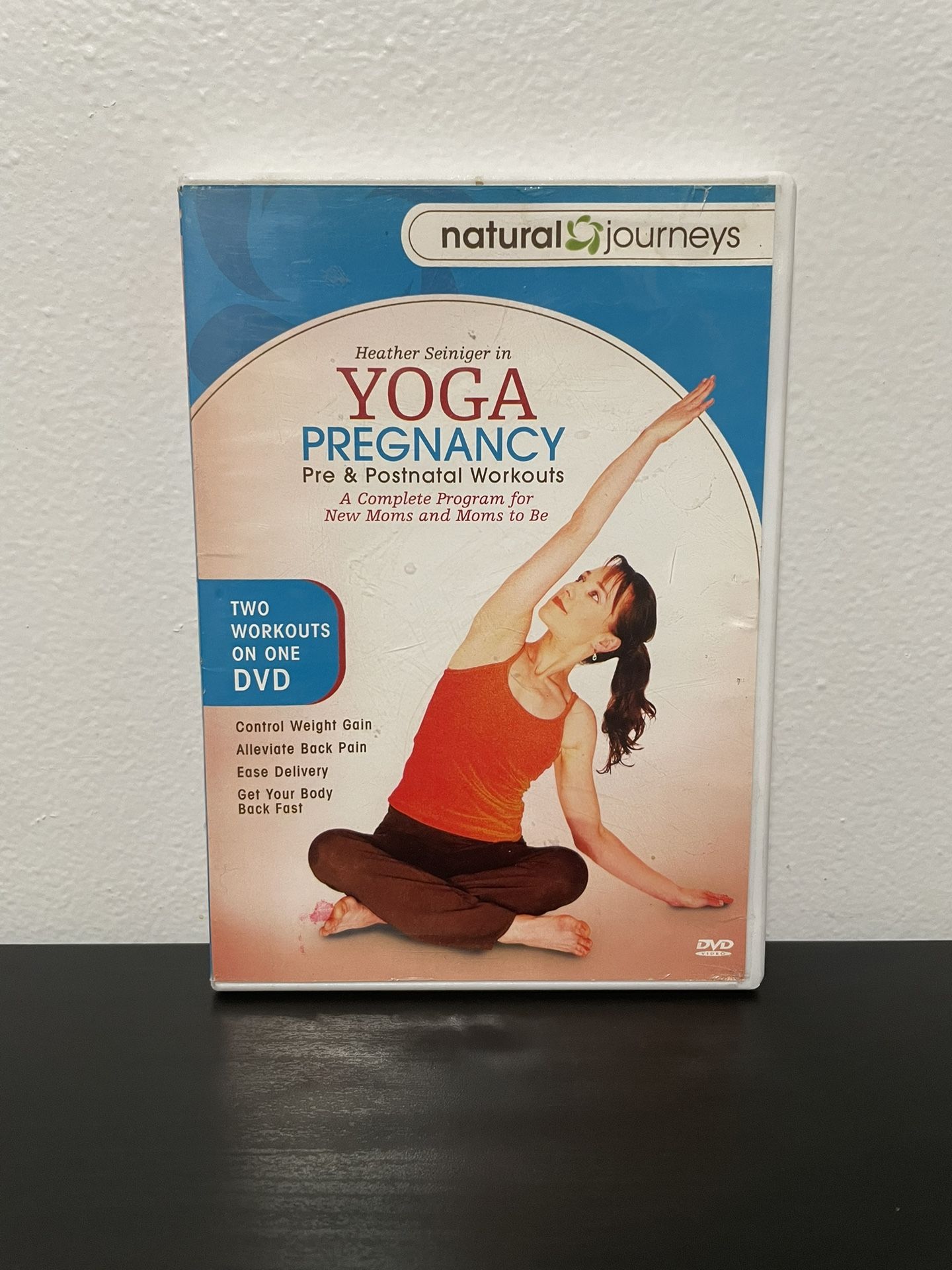 Yoga Pregnancy Pre & Post Natal Workouts DVD Moms Natural Journeys 2007