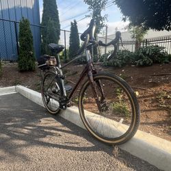 Gravel Bike – Hydraulic Disc Brakes, Carbon Fork, GRX Groupset with 54/55cm Frame