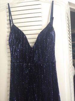 New Blue Gown-Graduation Dress- Size Small