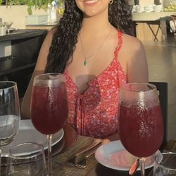 Zara Red and Pink Floral Dress