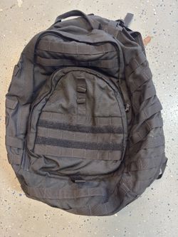 XL Black Military Backpack