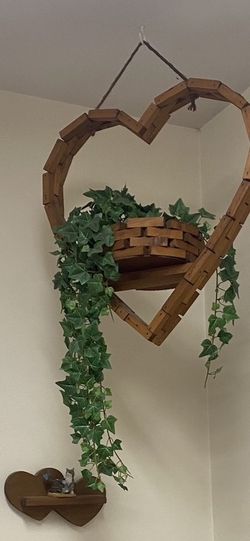 Large Hanging Heart  Planter
