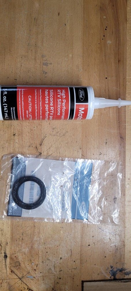Motorcraft Timing Cover Seal And High Performance RTV Silicone Gasket For Ford 2.0 Ecoboost