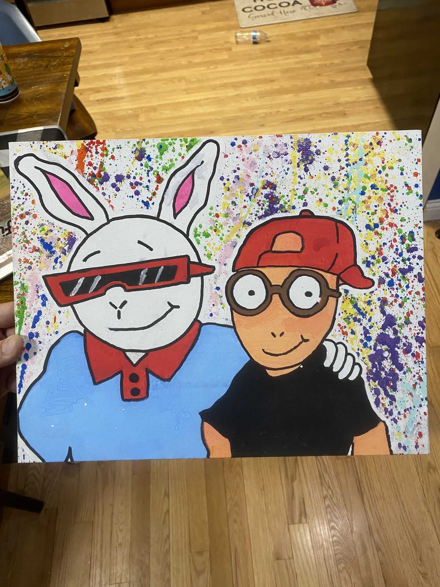 Buster & Arthur Canvas Art