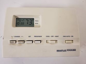 Thermostat Maple Chase