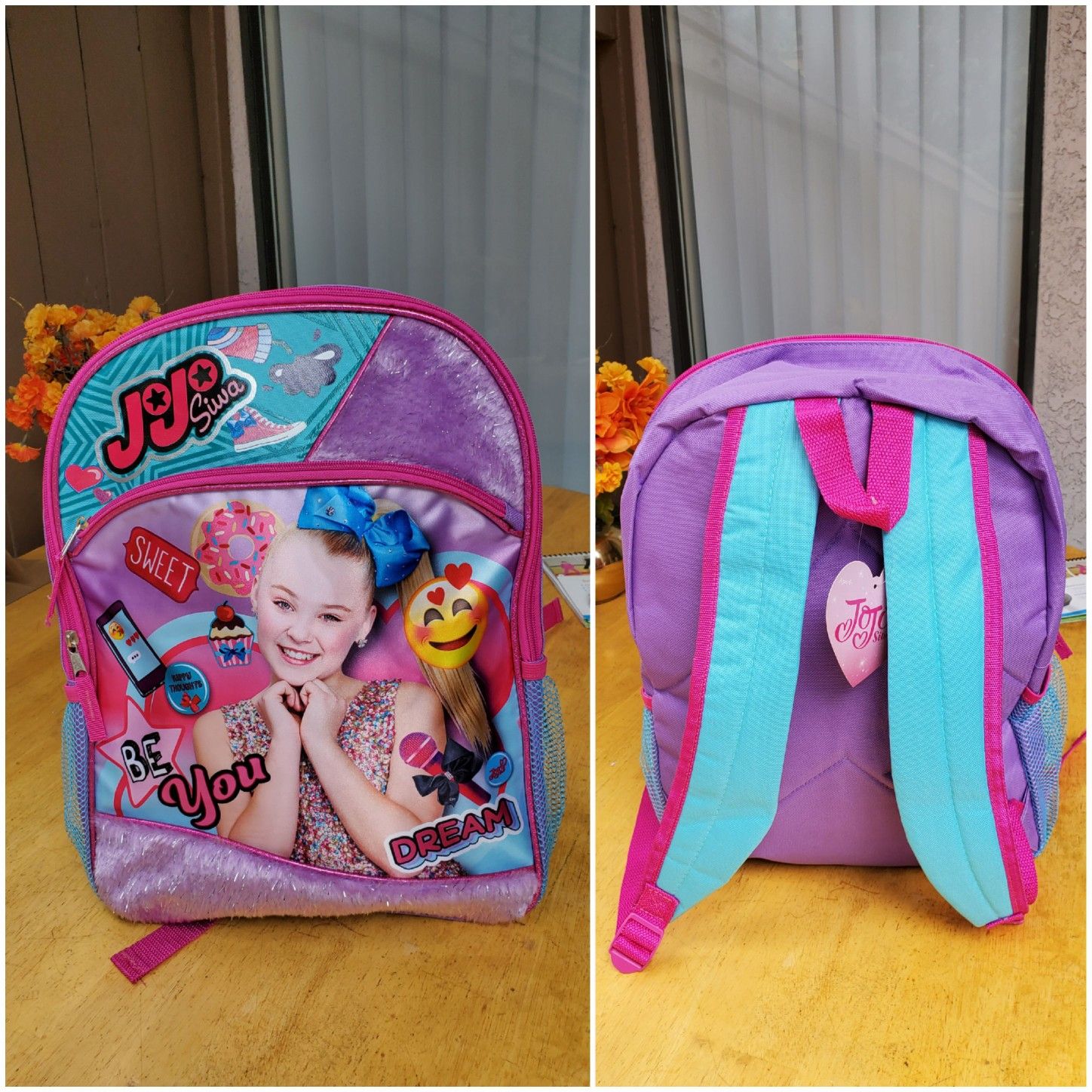 Jojo siwa backpack for girls