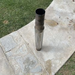 Piece of muffler chrome 3x28