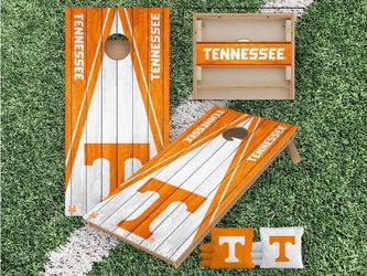 NEW Tennessee Volunteers Cornhole Set, 2 Boards 8 Bags, Tennessee Vols Corn Hole Set !