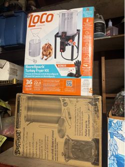SureSpark Turkey Fryer Kit & Bayou Classic