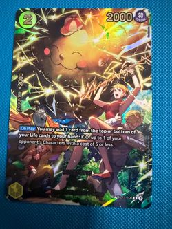 Zeus SP One Piece Trading Cards