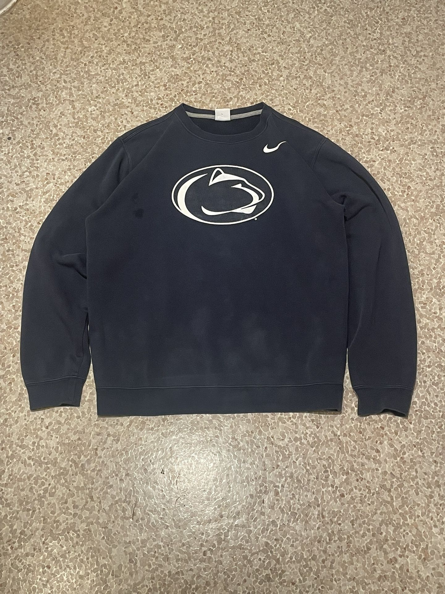 nike puma crewneck vintage