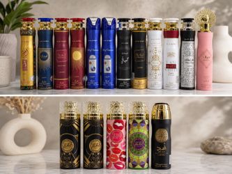 Middle Eastern Air Fresheners & Body Sprays – Lattafa, Zakat & More – Only $10 Each!