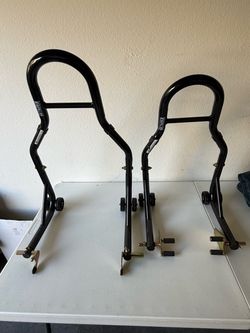 Venom Motorcycle Paddock Stand Set