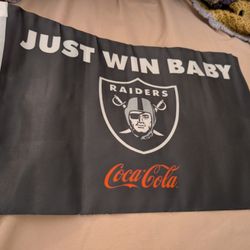 Mini Raiders Coca-Cola Car Flag 