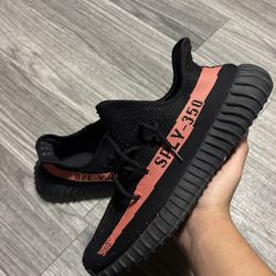 Yeezy 350 Red Core