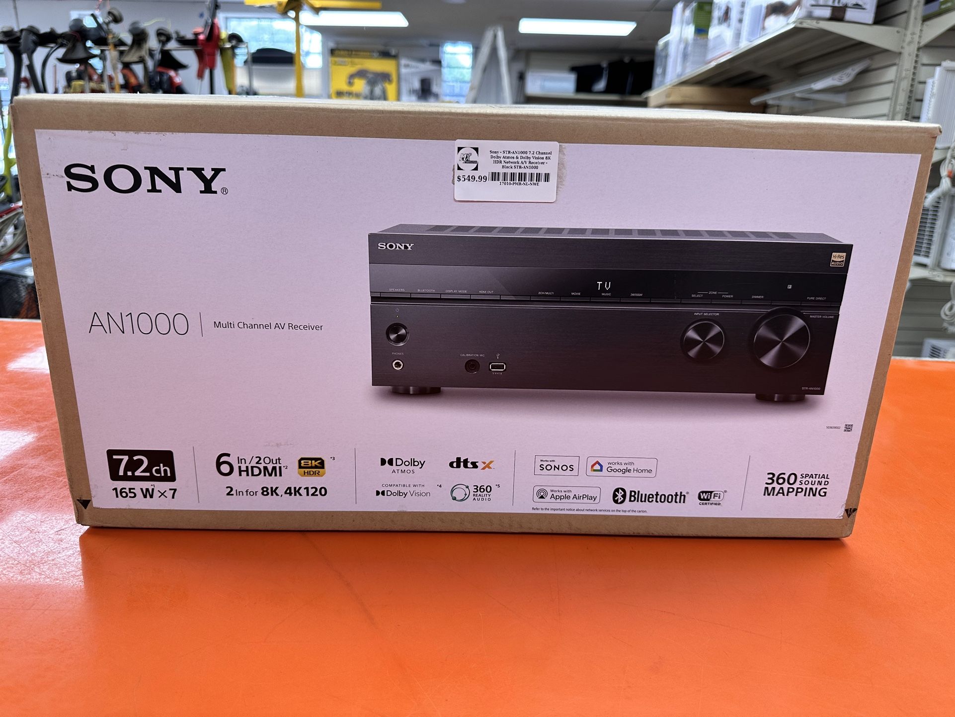 Sony STR-AN1000 7.2 Channel A/V Receiver