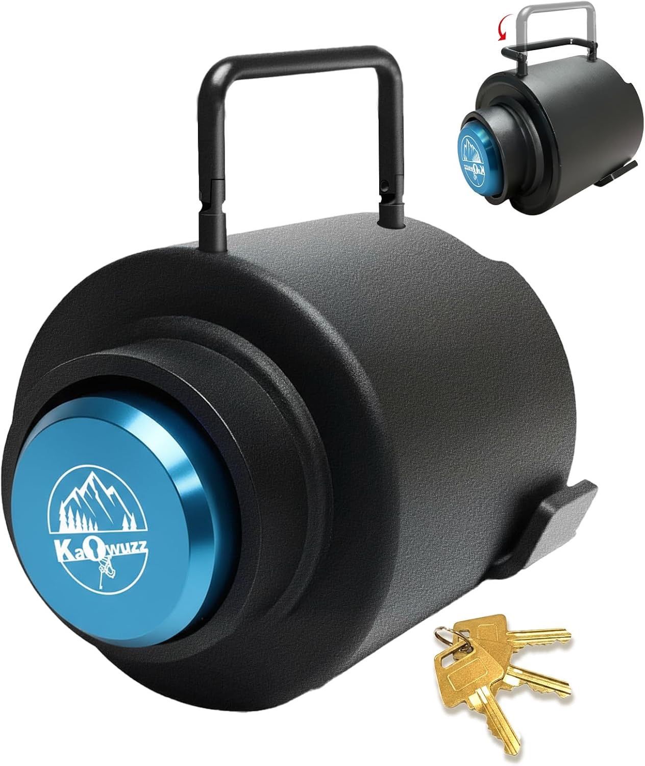 Adjustable Caravan Parts Tow Ball Security Anti-Theft Trailer Coupler Hitch Lock Universal U Shape - View #6