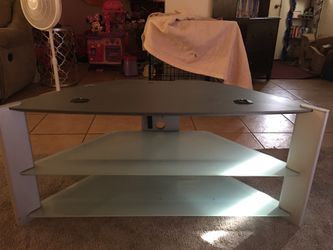 Glass TV Stand