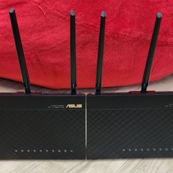 2 X Asus AC1900 Wifi Routers