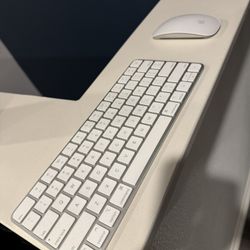 Apple Magic Keyboard And Magic Mouse 