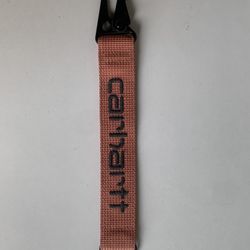 Carhartt Keychain Clip – Coral / Pink Color