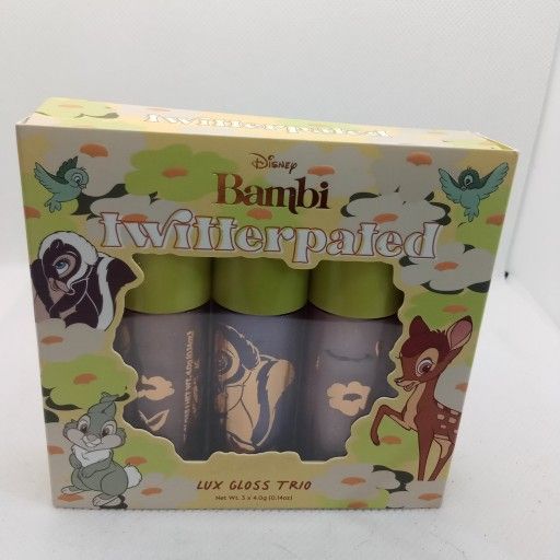 Colourpop Bambi ~ TWITTERPATED ~ Lux Lip Gloss Trio SET BAmbi Thumper Flower NEW