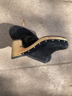 Black Ugg Clogs 6.5W 
