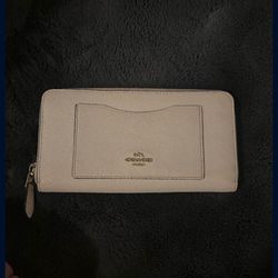 White  Coach Wallet 