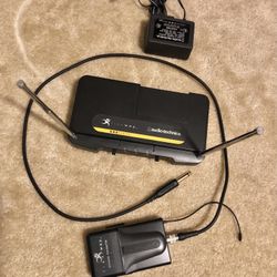 Audio Technica Guitar Wireless System Works Great Shape
