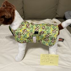 Fleece Dog Rain Jacket