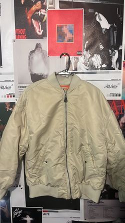 Tan Bomber Jacket