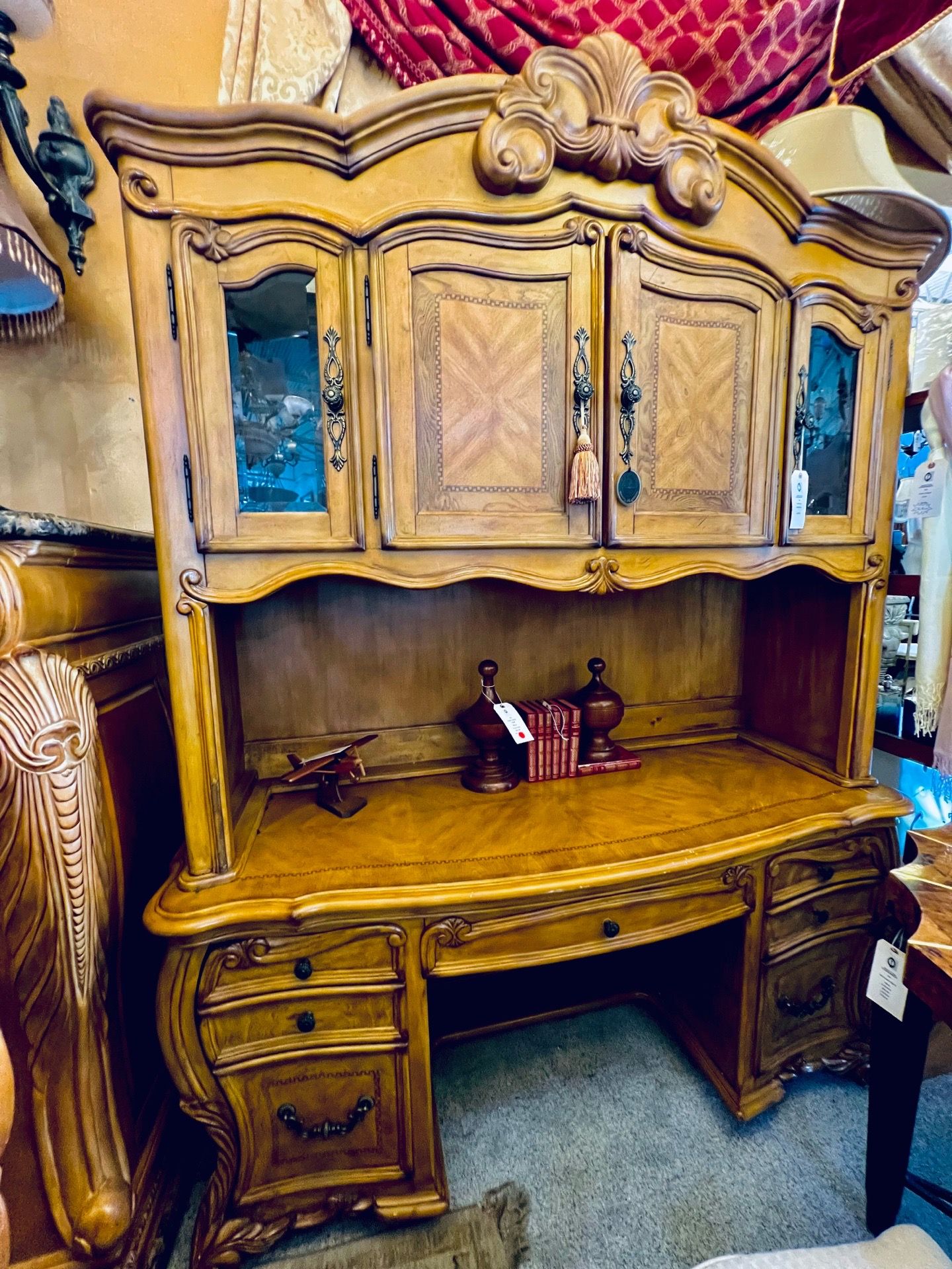 AICO By Michael Amini FIRENZE Desk With Hutch - SPRING OFFER!!!