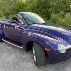 2004 CHEVROLET SSR 5.3L V8 *ONLY 38K MILES* CLEAN CARFAX COLLECTOR TRK  *ONLY 38,000 MILES  ONE OF 1,227 TRUCKS EVER MADE  *TRI-COAT ULTRA VIOLET META