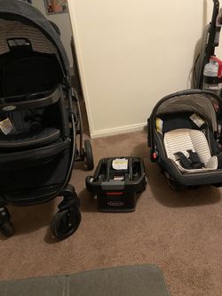 3 in 1 New stroller Graco perfect condition